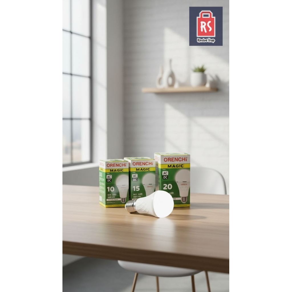 ORENCHI MAGIC lampu LED BULB Emergency AC DC