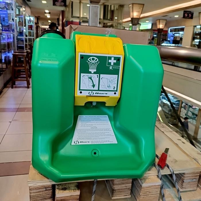 Eye Wash HAWS 7500 / Pencuci Mata Portable 16 Gallon Bersertifikat / HAWS Emergency Portable Eyewash