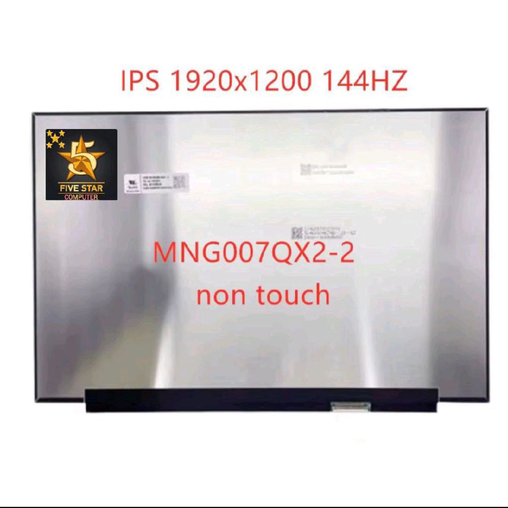 Layar Led Lcd For Laptop ASUS GAMING V16 V16 V3607 V3607VU V3607VM V3607VJ MNG007QX2-2 16.0 Inch Ful