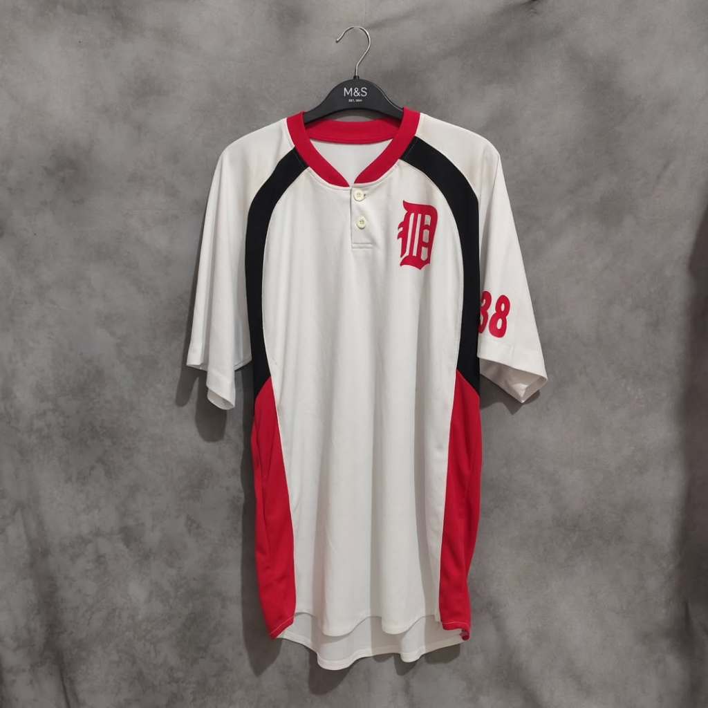 Preloved White Baseball Jersey