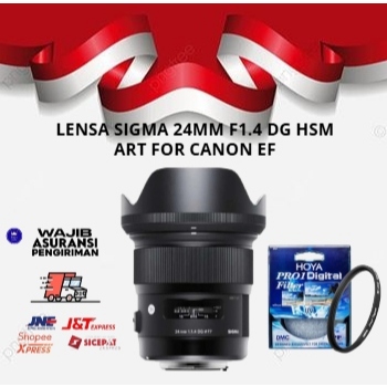 LENSA SIGMA 24MM F1.4 DG HSM ART FOR CANON EF / LENSA SIGMA 24MM F1.4 DG HSM ART