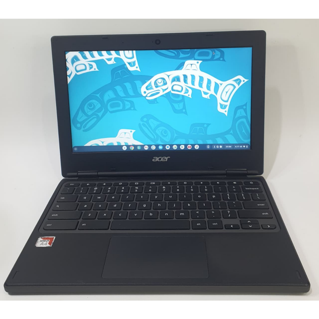 Laptop ChromeBook ACER N17Q6 Intel Celeron 3855U Ram 4GB SSD 32GB Layar 11,6inch