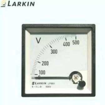 VOLT METER ANALOG 0-500 VAC 96x96 LP-96V LARKIN