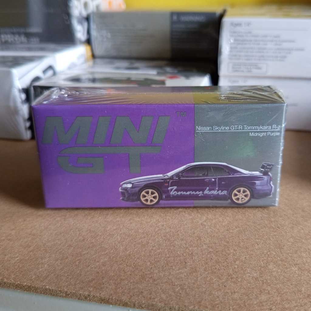 Mini GT Nissan Skyline GT-R R34 Tommykaira R-z Midnight Purple - MGT00616