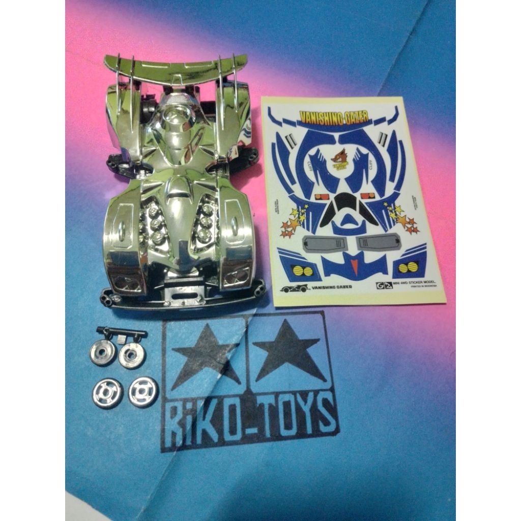 Tamiya Vanishing Gazer Silver Plated rep