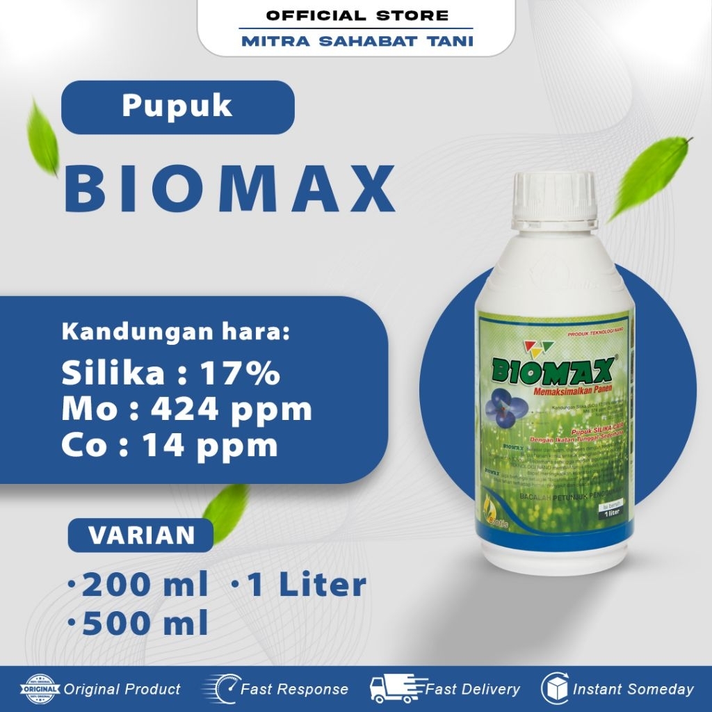 Pupuk Silika Cair BIOMAX
