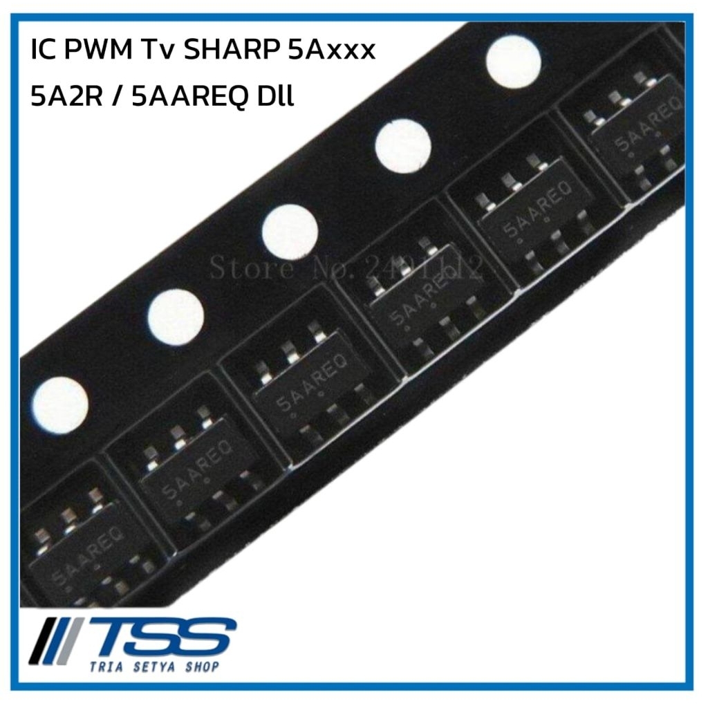 IC PWM OB2263 / NCP1251 / 5A2 / 5A2R / 63T26 / 4870 / 63T 63K SOT23-6 /Utk tv Polytron Sharp