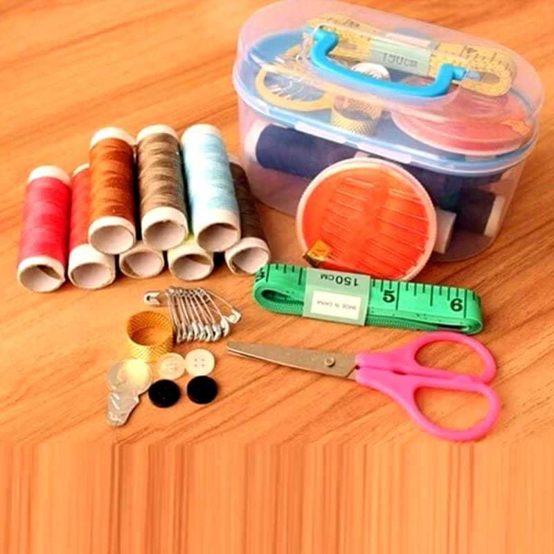 PERLENGKAPAN JAHIT BENANG SET Lengkap dengan Jarum Jahit Tangan(MH)