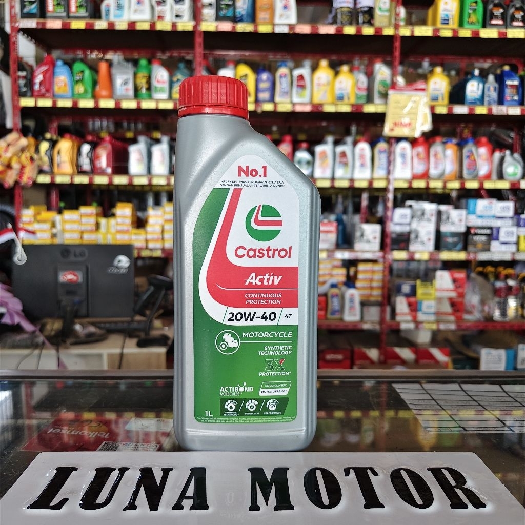 Oli Castrol Activ 20W-40 1liter