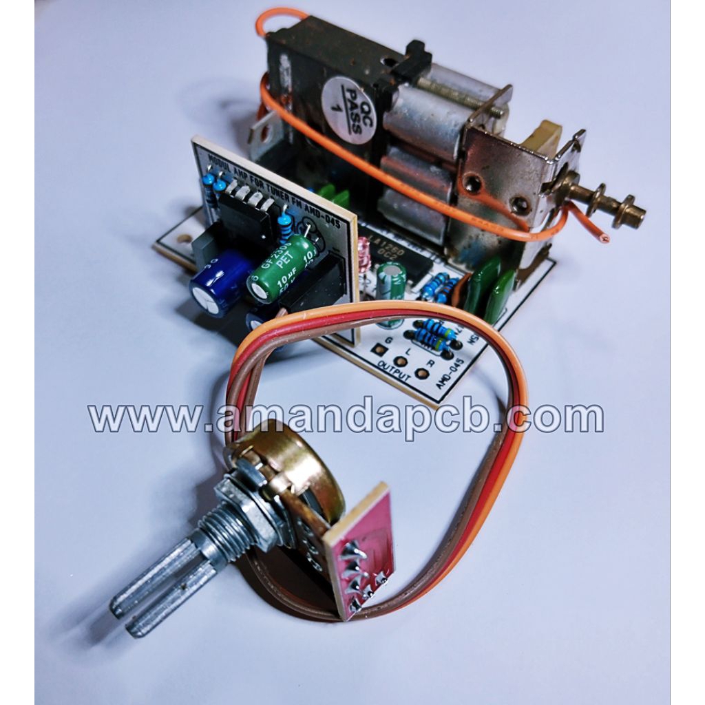 Tuner FM + Mini Amplifier LM386 - Baca Deskripsi