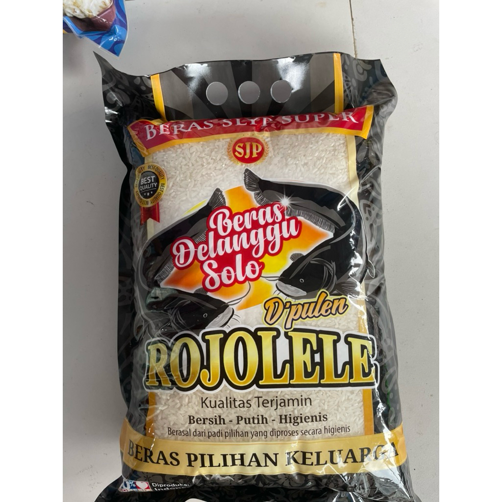 BERAS ROJOLELE beras pulen 5kg