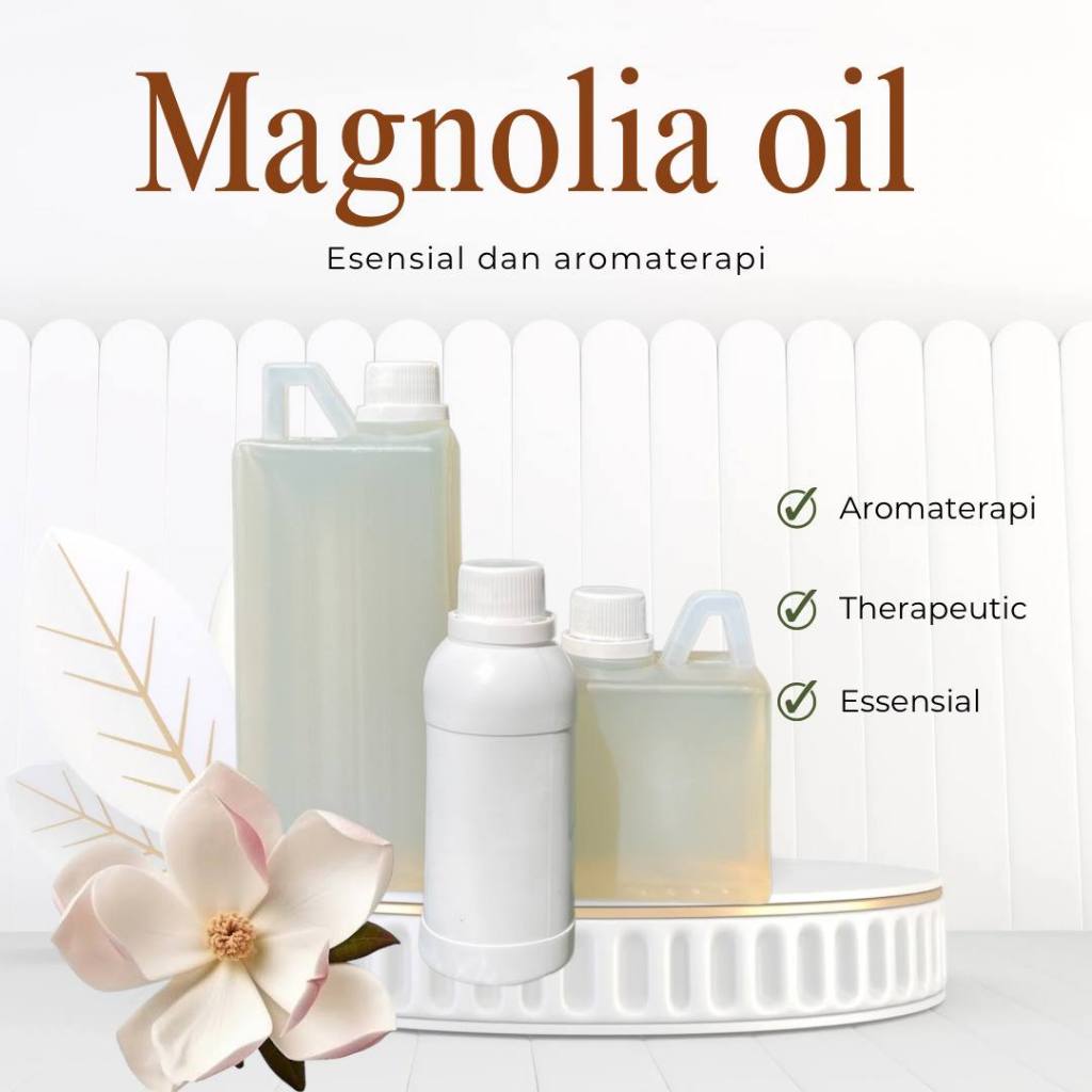 1 Liter Minyak Minyak Magnolia Essential Oil - Minyak Wangi Magnolia Aromaterapi