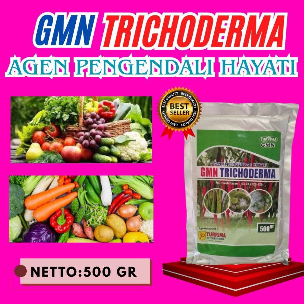 ANTI JAMUR  Trichoderma Obat, Trichoderma Obat Cabe Isi 500gram
