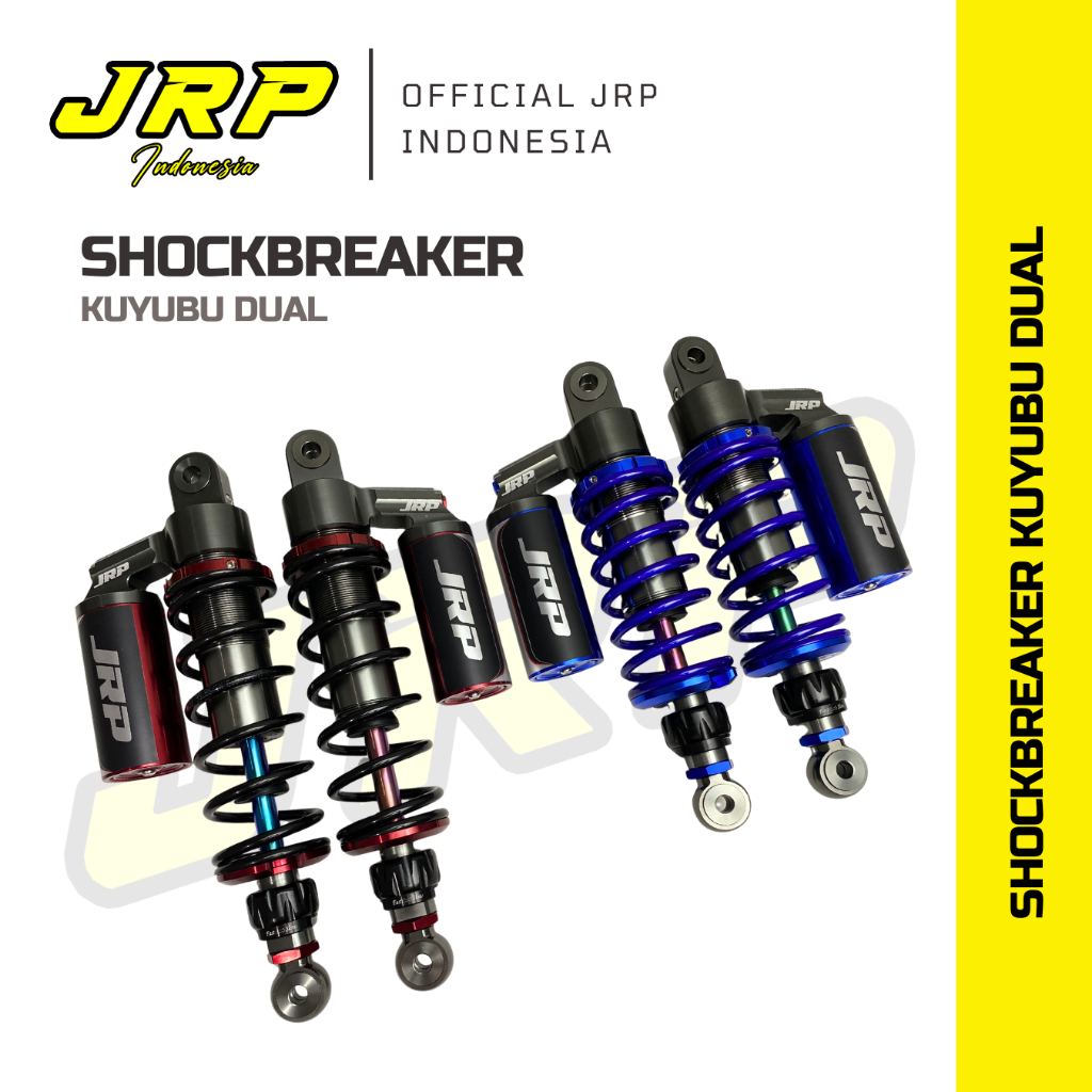 JRP - Shockbreaker Belakang Tabung Kuyubu Series Double Tabung Universal Matic & Bebek 280,320,340mm