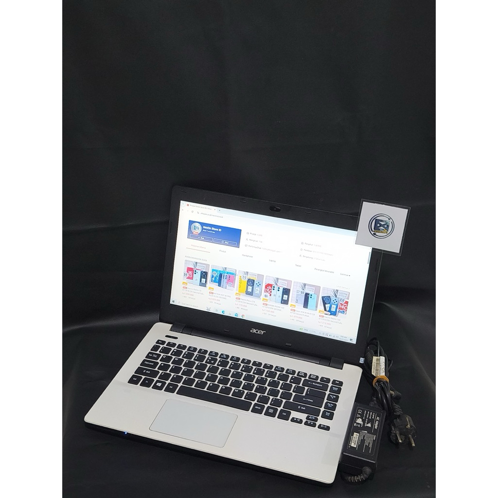 LAPTOP ACER ASPIRE E5-471 CORE i3 4005U 8GB 14 INCH SECOND BERGARANSI