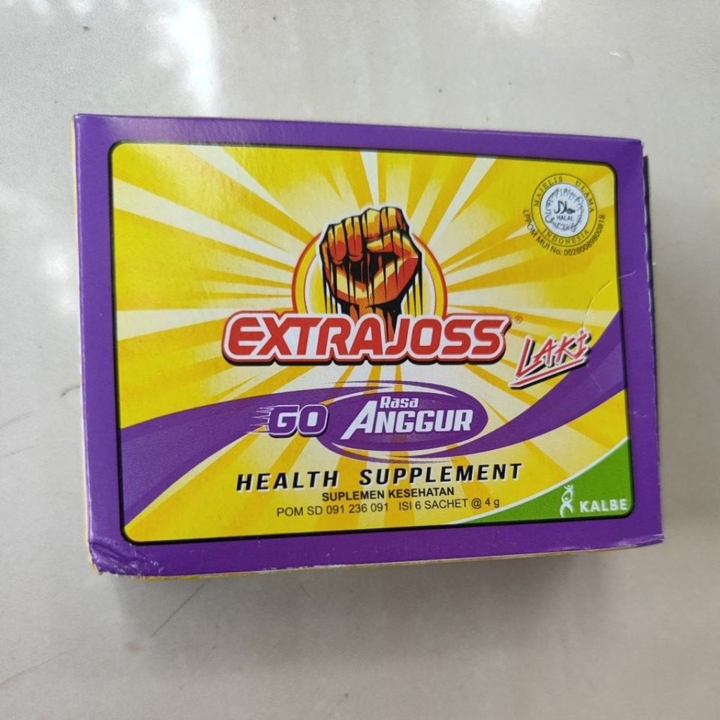 Extrajoss anggur per pack isi 6 extra joss