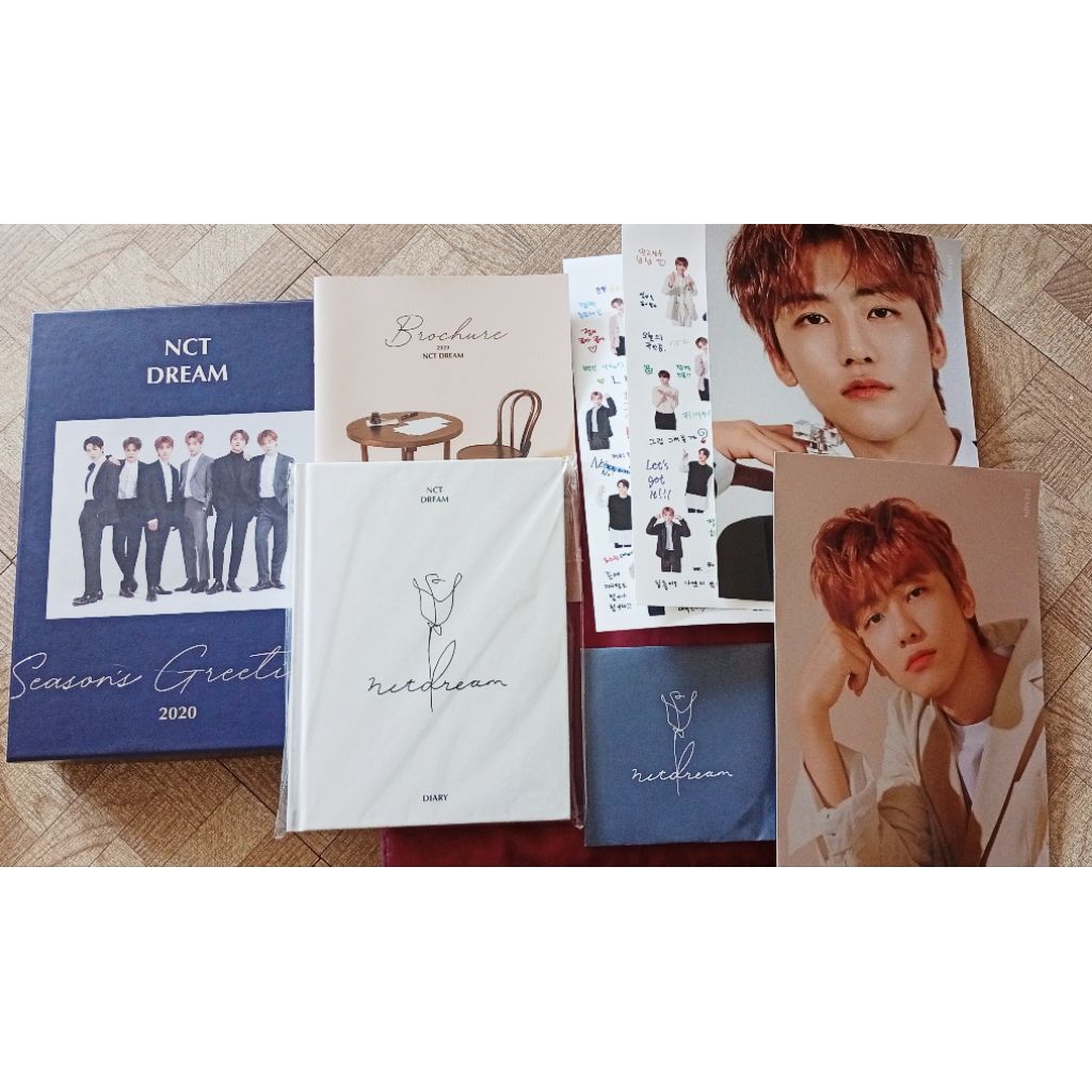 WTS WTB LFB AAB NCT DREAM | Seasons Greetings 2020 - Half set include Box + CD Diary Brochure Sticke