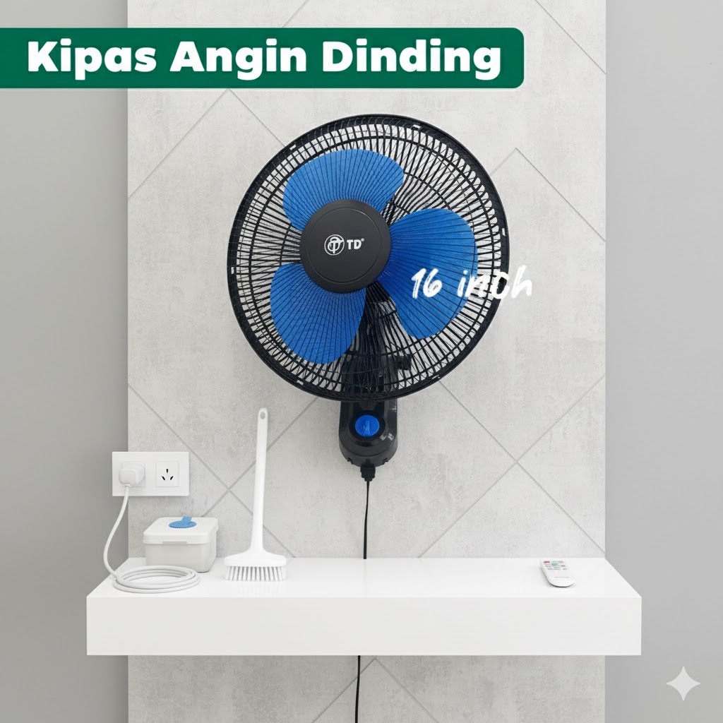 Kipas Angin Dinding 16 Inch