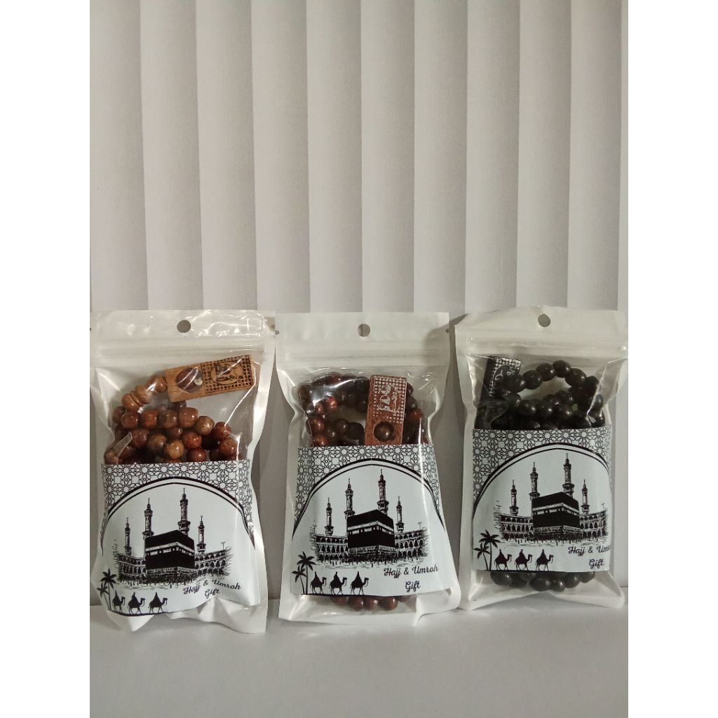 Souvenir Tasbih Kayu 99 Butir | Souvenir Haji &  Umroh