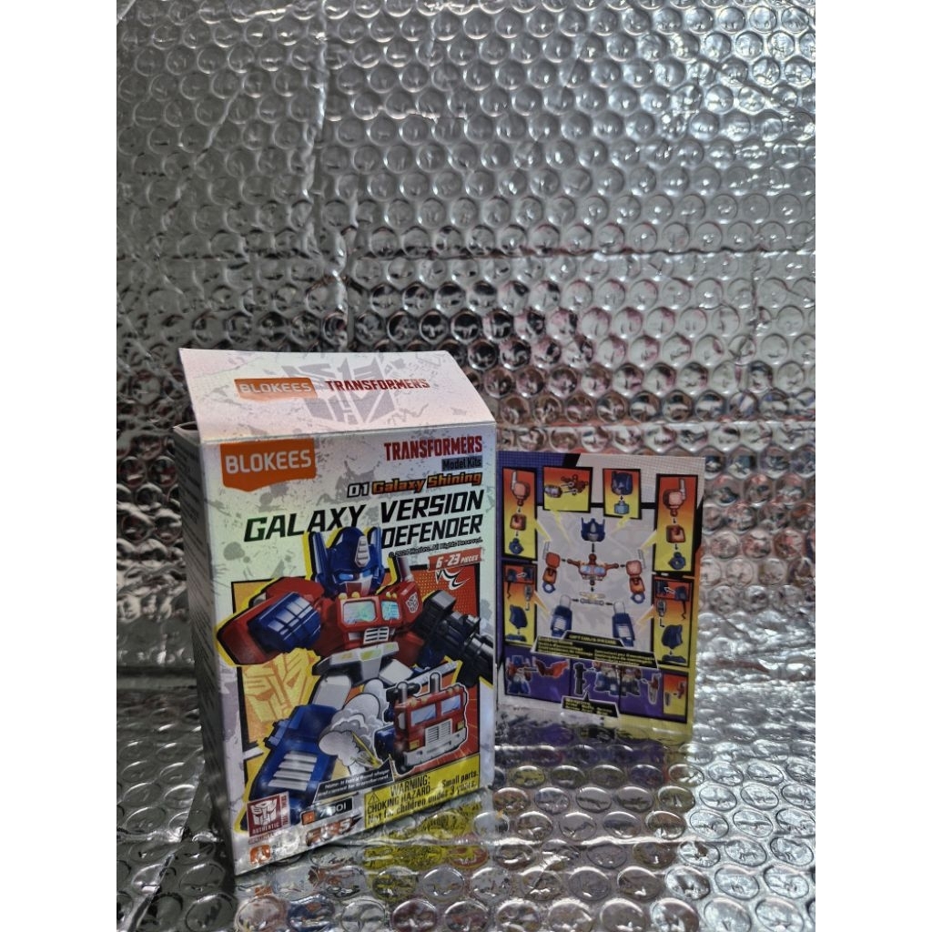 Blokees super secret optimus prime galaxy defender 01 OFC