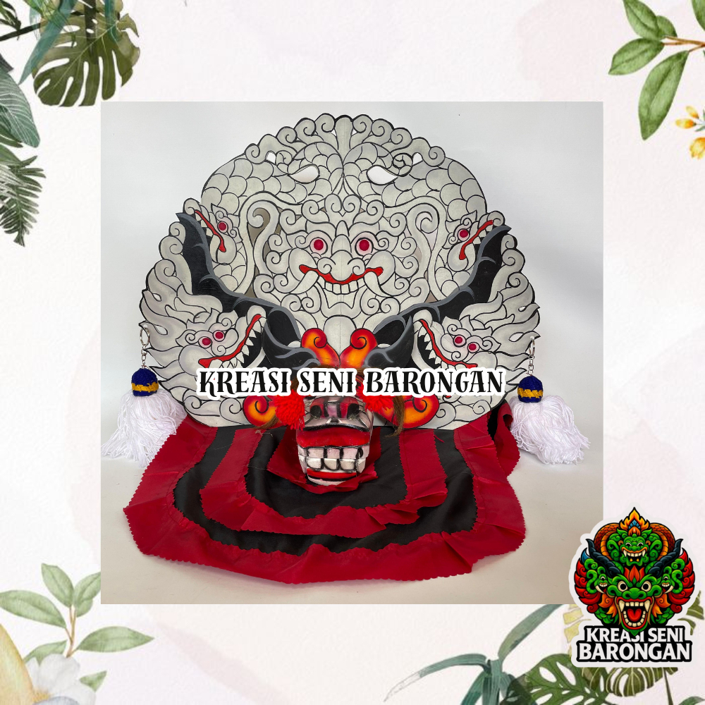 BARONGAN JAMANG PUTIH | CAPLOKAN / KAPSUL NO 4 | BAHAN KAYU ASLI | MAINAN TRADISIONAL | FREE KEMUL