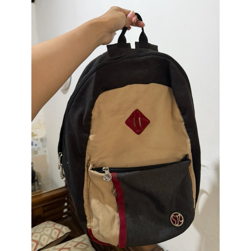 TRISET BAG RANSEL THREEREY