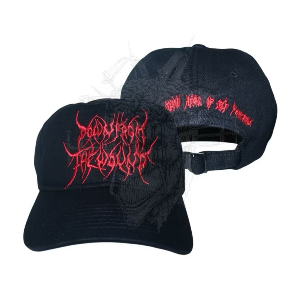DOWN FROM THE WOUND agony through rituals of self purification - DAD HAT ORIGINAL