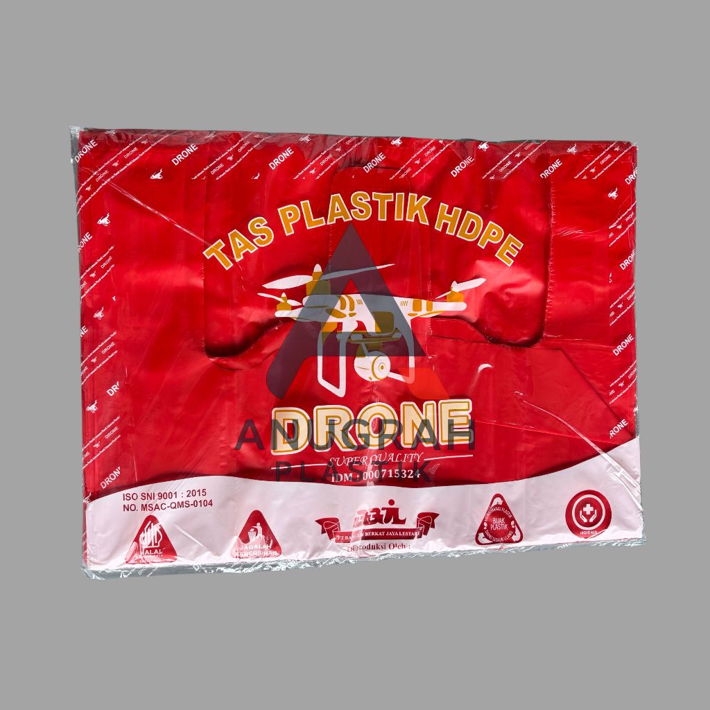 Anugrah Plastik Kantong Plastik Drone 50 | Kantong Kresek Raja Jumbo