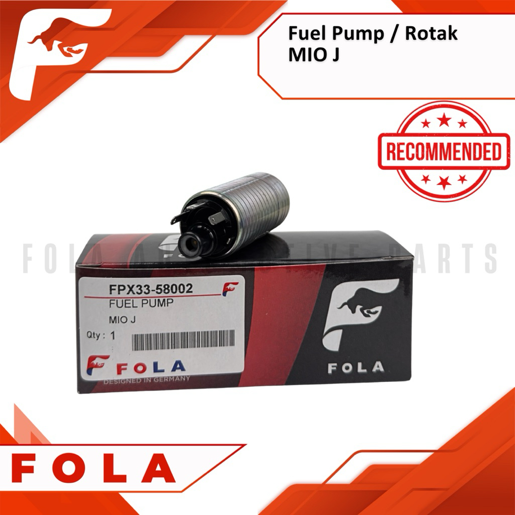 Rotak Dinamo Fuel Pump Merek FOLA untuk Motor Mio J Aerox Nmax Freego MX King Vixion New Fazio Xride