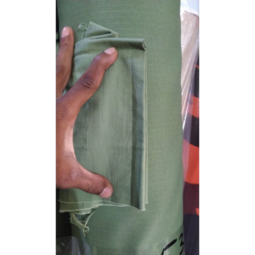 Kain Ripstop SR Sage Green Harga Meteran