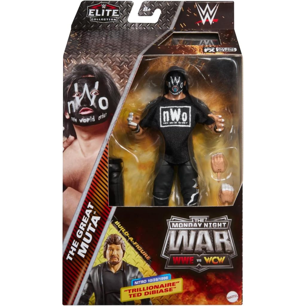 WWE The Great Muta 2025 Mattel Elite Collection Monday Night Wars Series 7 Wrestling Action Figure T
