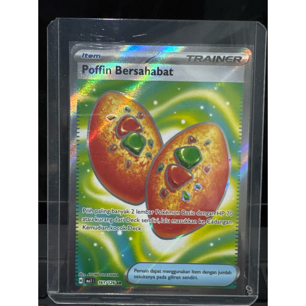 Kartu Poffin Bersahabat Ex Sr 161/126 evolusi mega