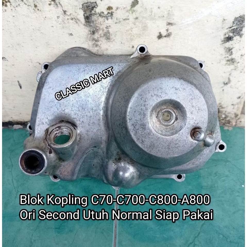 BLOK BAK KOPLING KANAN HONDA C70 C700 C800 ASTREA 800 A800 ORIGINAL