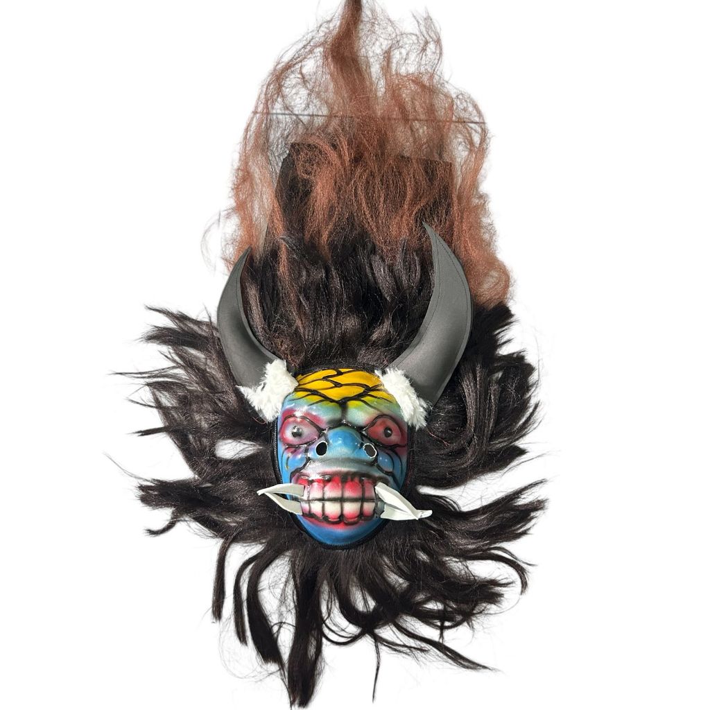 Mainan Tradisional Topeng Kebo Giro Spon Unik & Menarik untuk Anak-anak