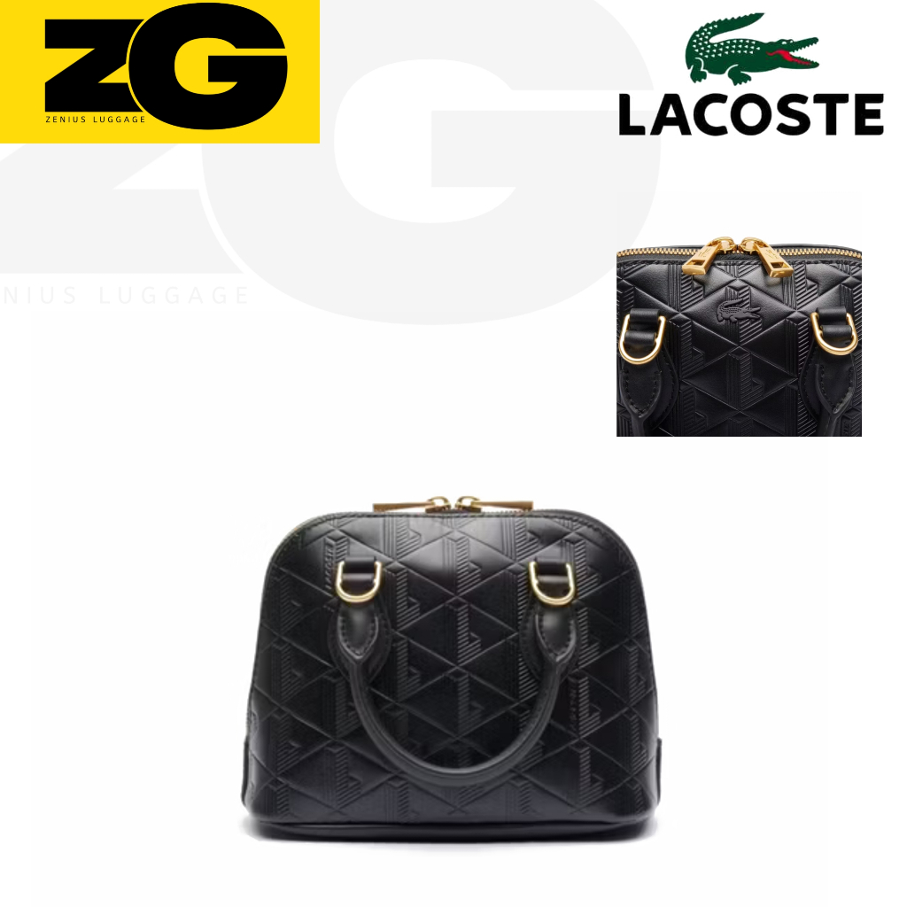 Tas selempang wanita LACOSTE shoulder bag leather original