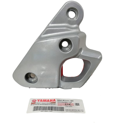 Dudukan braket Bracket breket foot step Footstep depan Kiri Yamaha Scorpio Z New 2010 Original ASLI 