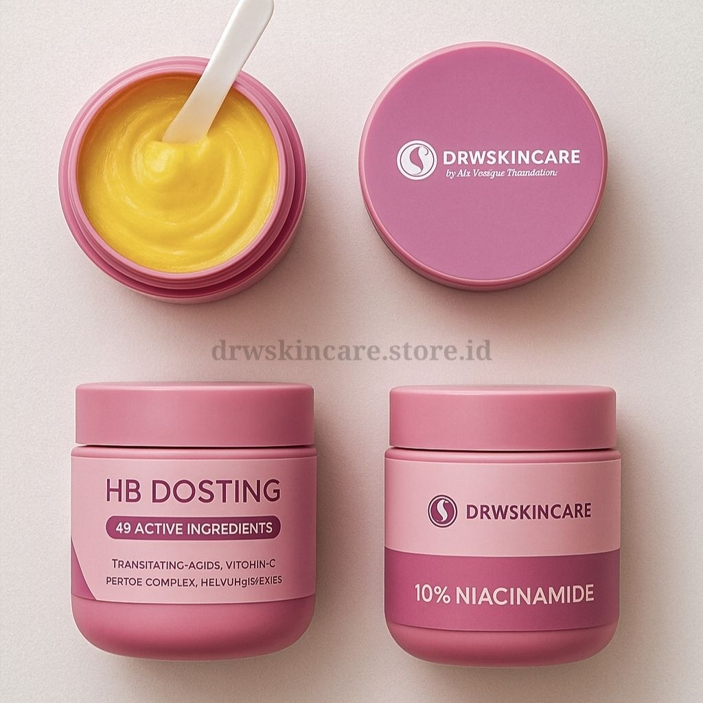 NEW  Hand Body Pencerah dan Pelembab Drw Skincare HB Dosting Original BPOM