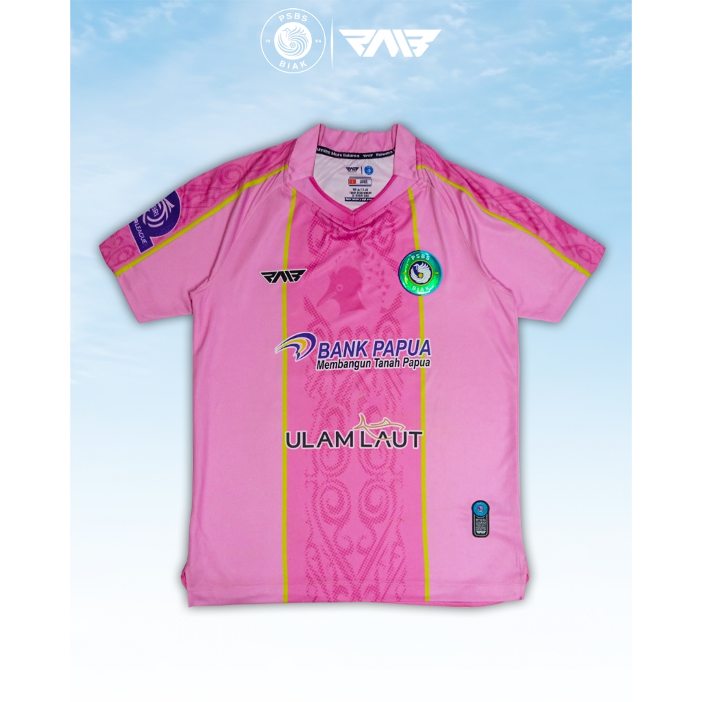 JERSEY PSBS BIAK 2025/2026 GOAL KEEPER ISSUE HOME || FULL SPONSOR