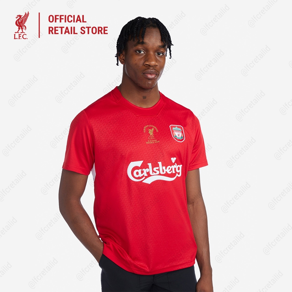 Liverpool FC 2005 Istanbul Home Shirt Men - Official LFC Jersey Original Pria
