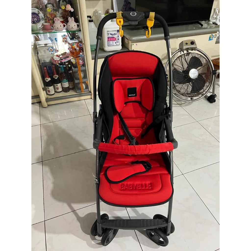 stroller babyelle citilite S606 FREE gantungan stroller second preloved bisa 2 arah ada canopy doron