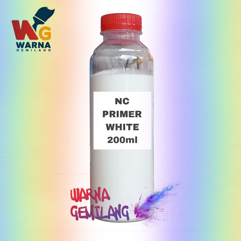 Cat NC Epoxy Primer White Putih 200ml