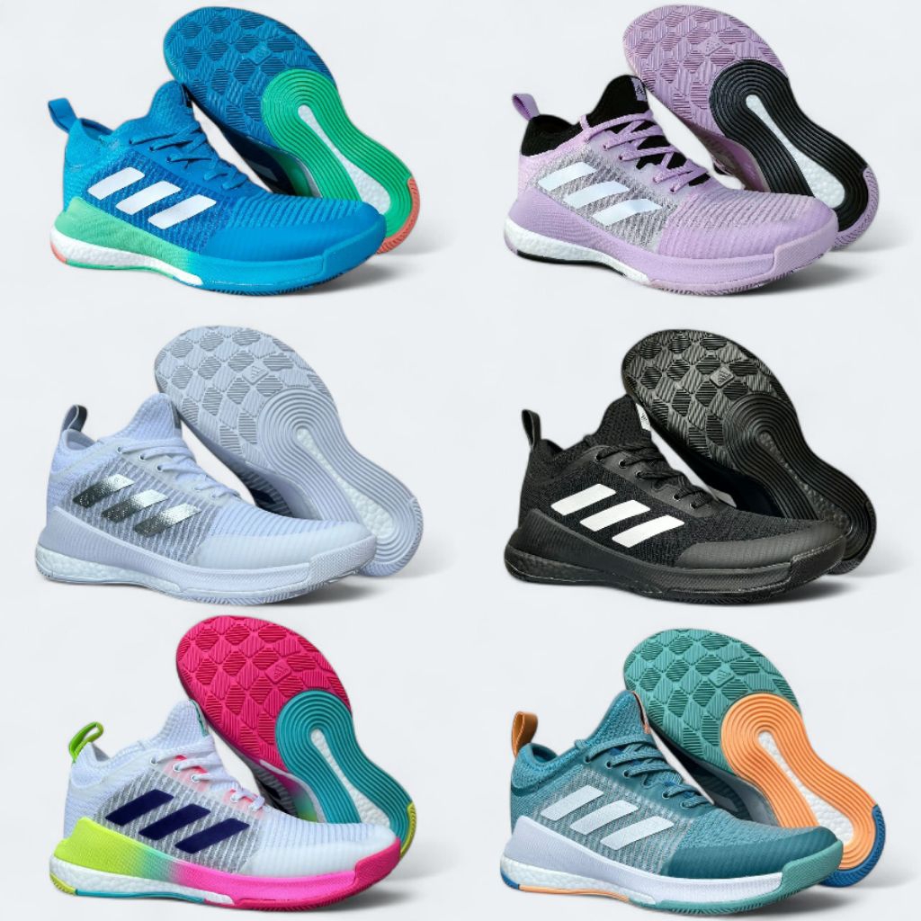 Sepatu Voli Adidas Crazy Flight Mid Black