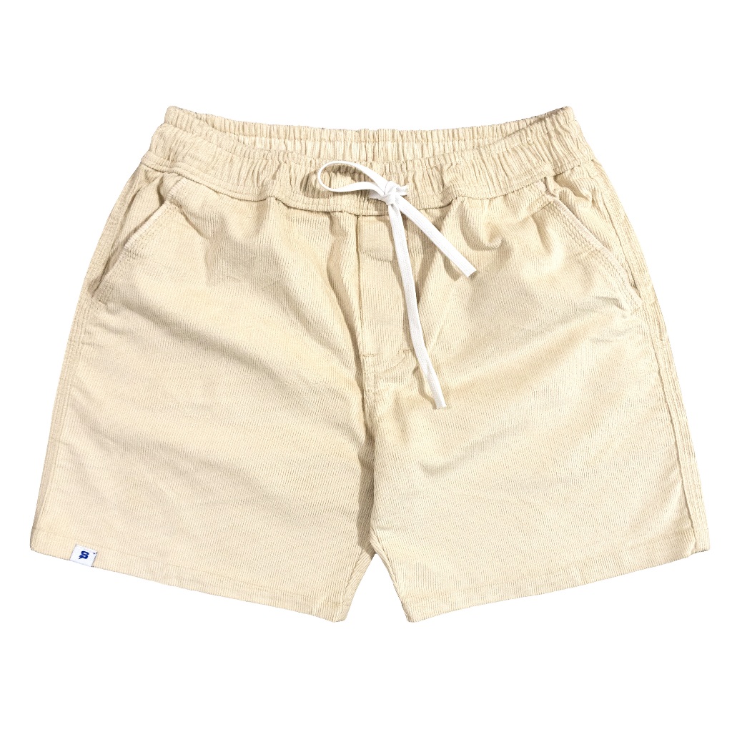 SUFINE- Corduroy Shortpants/ Celana Pendek Premium Pria Cream