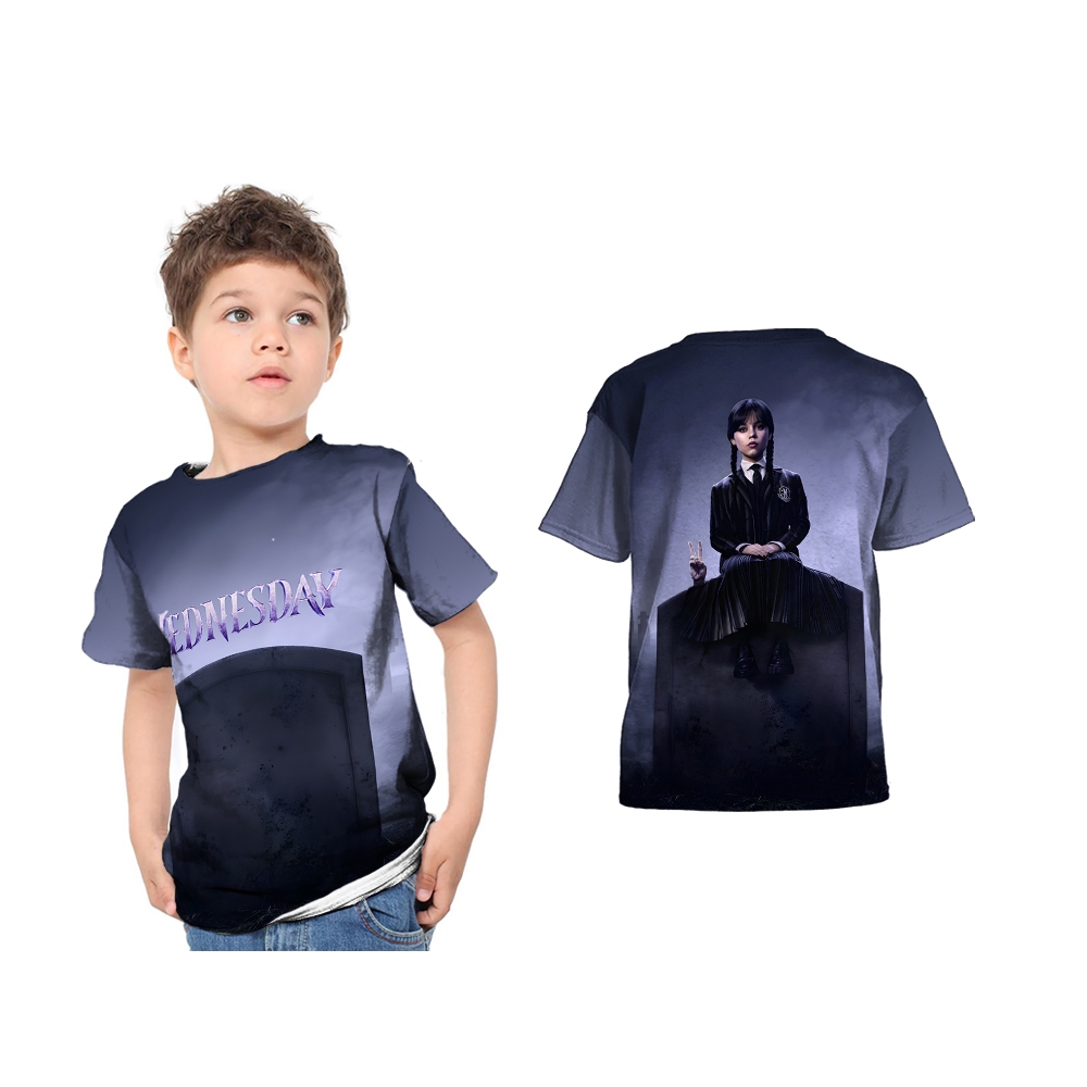 301 KIDS - Baju Kaos T-Shirt Jersey Anak WEDNESDAY SEASON 2 2025 Custom Full Print