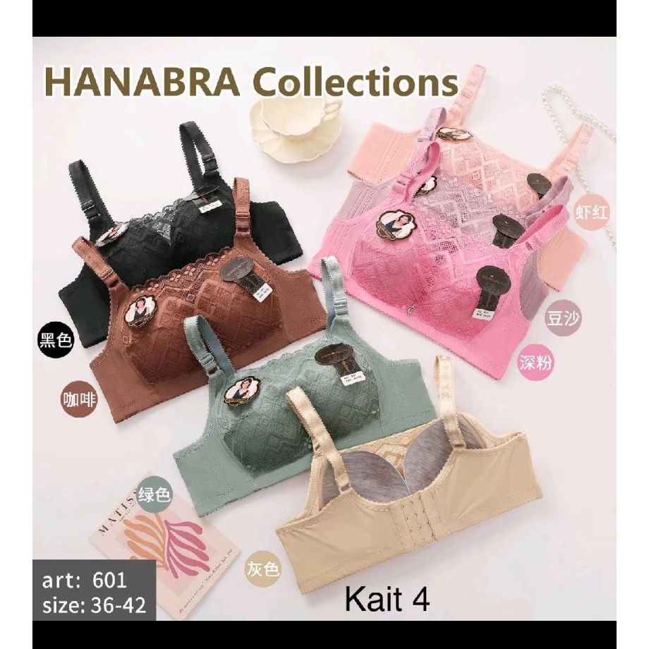 3 Pcs Bra Push Up Tanpa Kawat Cup B-C BH Pengencang Lemak | Bra PushUp Cantik