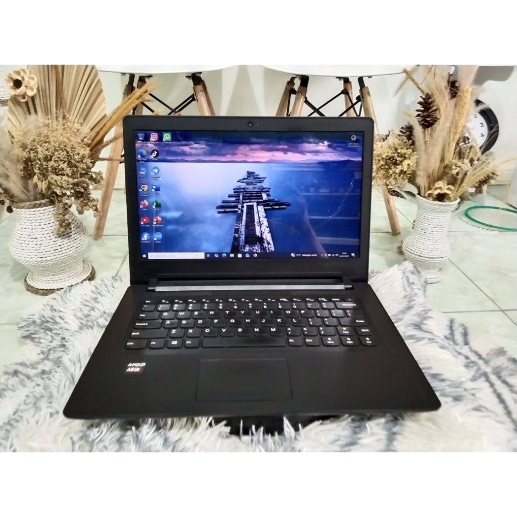 Lenovo Ideapad 110 Amd A9 Gen 9 Ram 4Gb Ssd 128Gb + Hdd 1 Tb