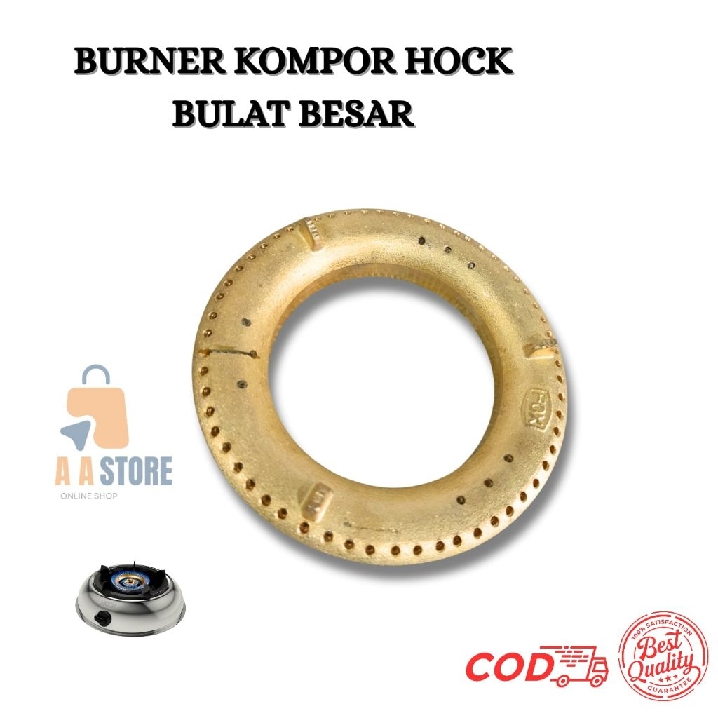KUNINGAN / BURNER KOMPOR HOCK BULAT TIPE 120MG / KOMPOR HOCK 1 TUNGKU BULAT /KOMPOR GAS 1 TUNGKU