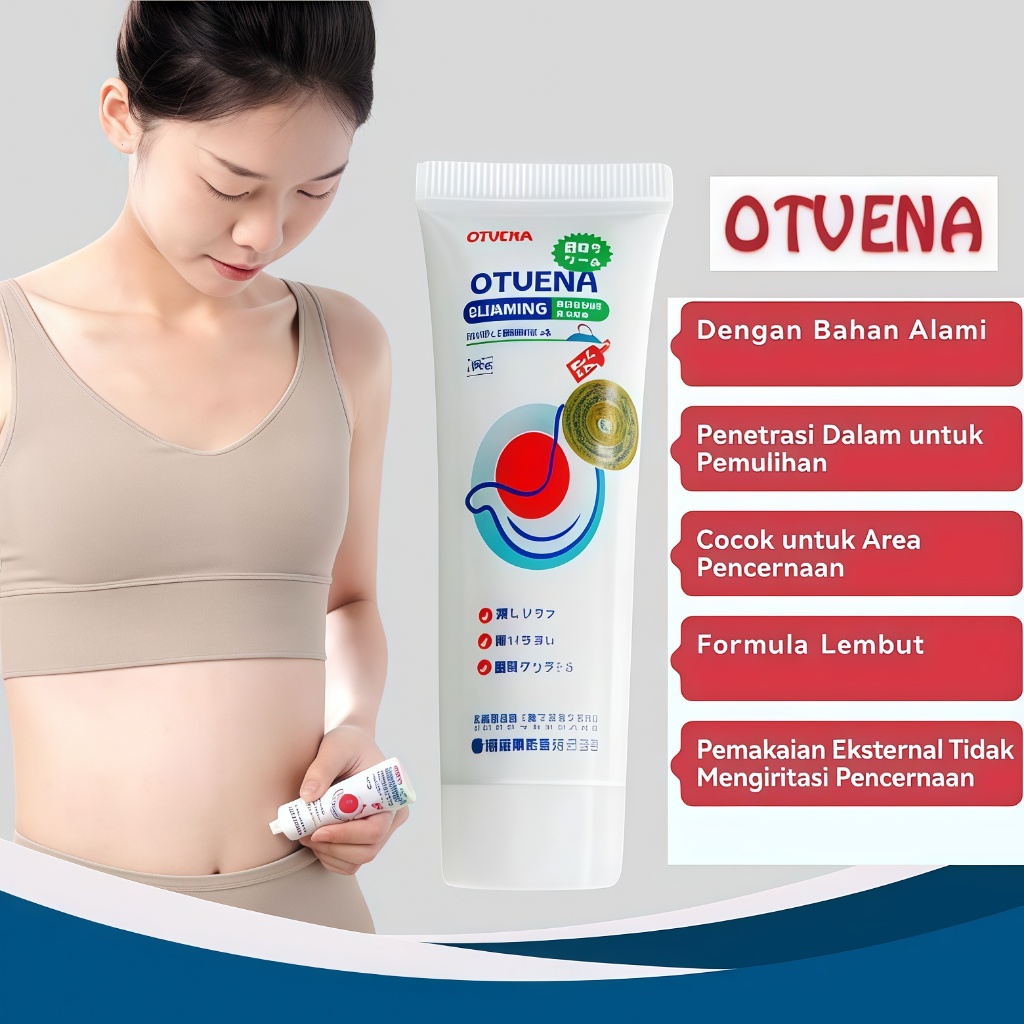 Otvena Slimming Cream Gel Herbal Penyejuk Lambung Gel Perawatan Lambung