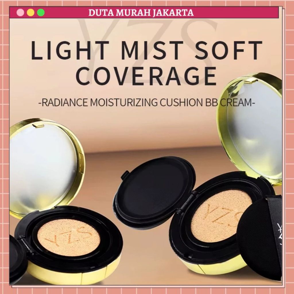DMJ YZS Air Cushion Foundation BB Cream Waterproof BPOM Alas Bedak Cair Anti Air Tahan Lama