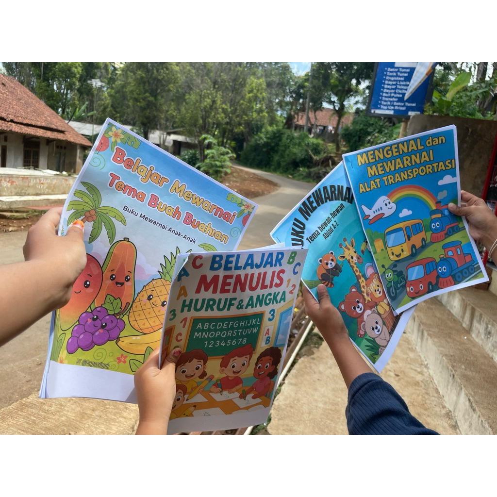 Buku belajar anak TK